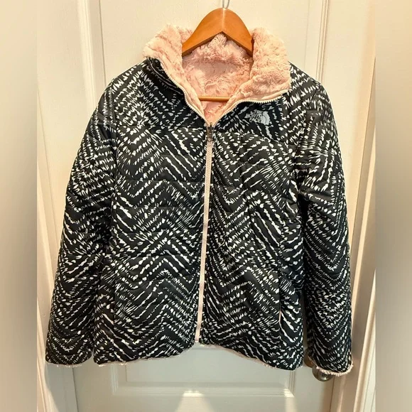 The North Face Girls Reversible Winter Jacket size XL - Picture 5 of 13